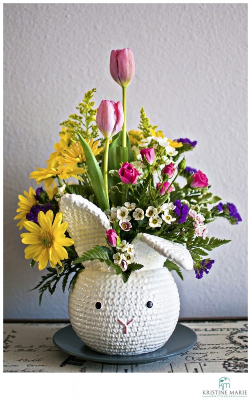 Easter Bunny Bouquet photo | San Diego Photographer