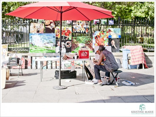 Street Artist | New Orleans, Louisiana | www.KristineMariePhotography.com