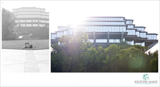 Engagement UC San Diego Campus | San Diego Engagement Photographer | Kristine Marie Photography