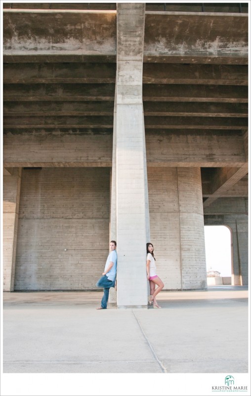 Engagement UC San Diego Campus | San Diego Engagement Photographer | Kristine Marie Photography