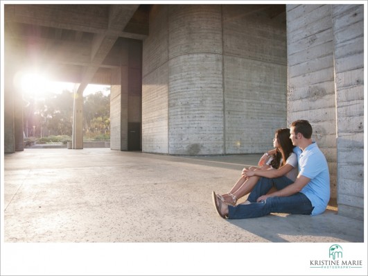 Engagement UC San Diego Campus | San Diego Engagement Photographer | Kristine Marie Photography