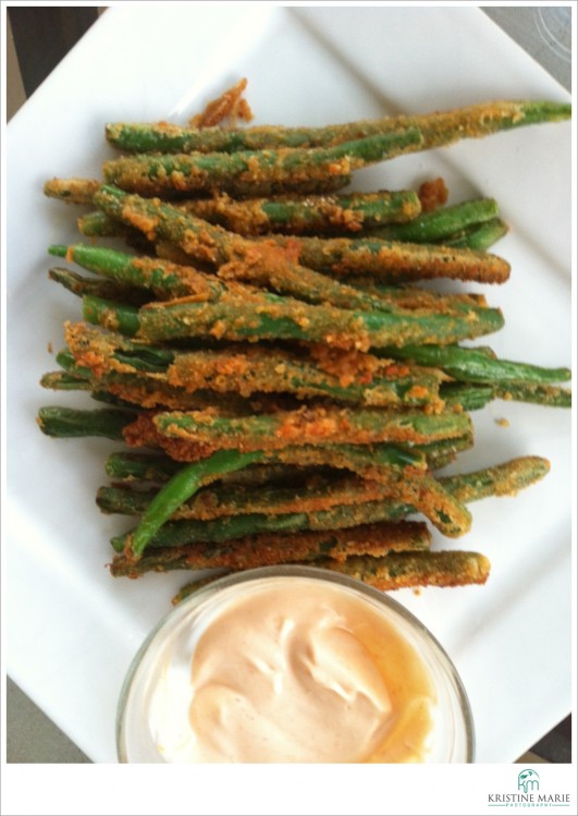 Green Bean Fries Recipe | Kristine Marie Photography