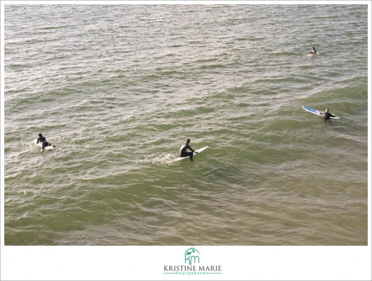 Surfers | Crystal Pier | Kristine Marie Photography