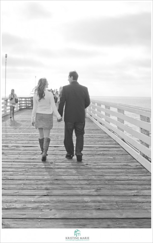 Crystal Pier Engagement | San Diego Engagement & Wedding Photographer | Kristine Marie Photography