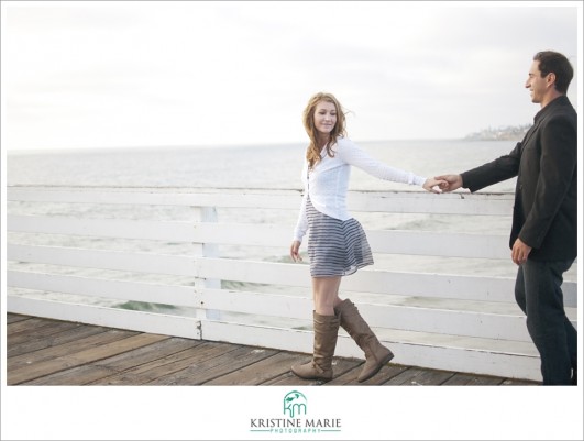 Crystal Pier Engagement | San Diego Engagement & Wedding Photographer | Kristine Marie Photography