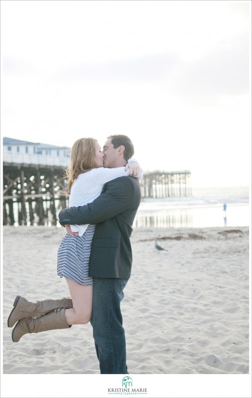 Crystal Pier Engagement | San Diego Engagement & Wedding Photographer | Kristine Marie Photography