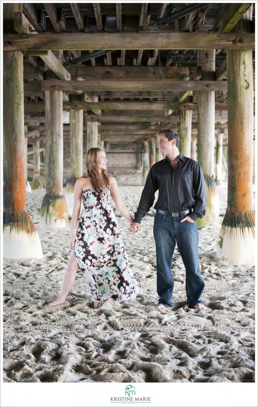 Crystal Pier Engagement | San Diego Engagement & Wedding Photographer | Kristine Marie Photography