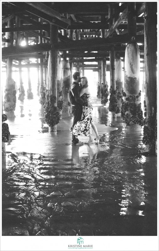 Crystal Pier Engagement | San Diego Engagement & Wedding Photographer | Kristine Marie Photography