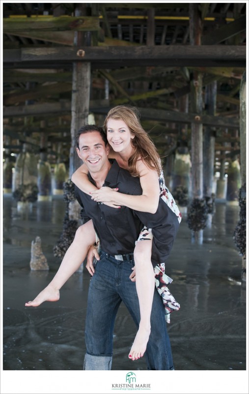 Crystal Pier Engagement | San Diego Engagement & Wedding Photographer | Kristine Marie Photography