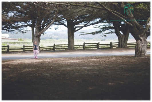 Little Ballerina in Half Moon Bay | www.KristineMariePhotography.com