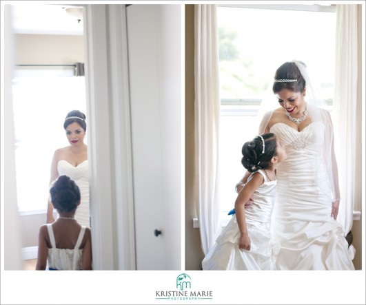 Beautiful Bride Getting Ready | www.KristineMariePhotography.com