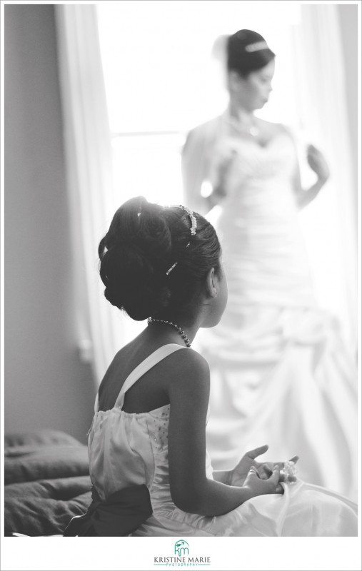 Beautiful Bride Getting Ready | www.KristineMariePhotography.com