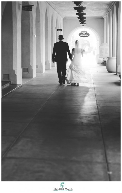 Bride & Groom | Balboa Park | www.KristineMariePhotography.com