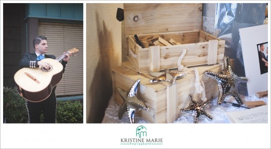 Mariachi & Sea Themed Wedding | Marina Village Captain's Room | www.KristineMariePhotography.com