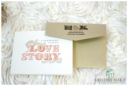 Wedding Invitation | Wedding Paper Goods | Kristine Marie Photography