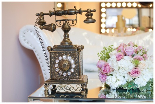 Antique Telephone | Styled Bridal | San Diego Wedding Photographer | Kristine Marie Photography