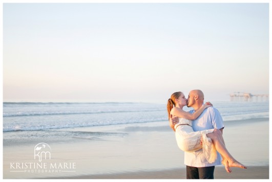 La Jolla Shores Beach Engagement | Kristine Marie Photography | San Diego Engagement Photographer