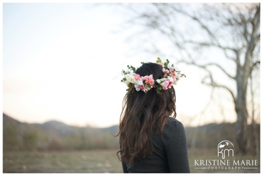 How to Make a Flower Crown | Kristine Marie Photography