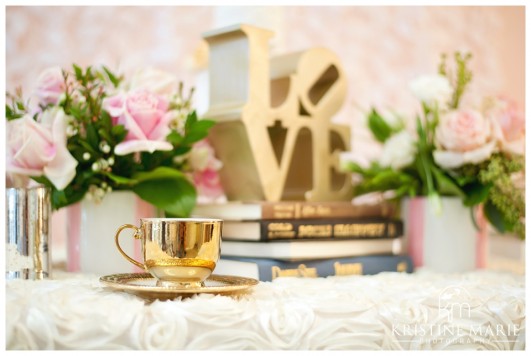 Gold Teacup | Wedding Decor | San Diego Wedding Photographer | (c) Kristine Marie Photography