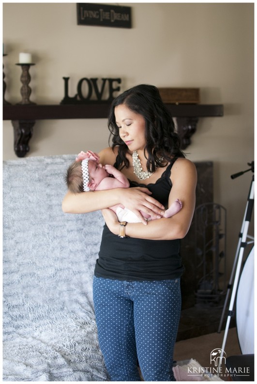 Behind the Scenes | Corona Newborn Photography