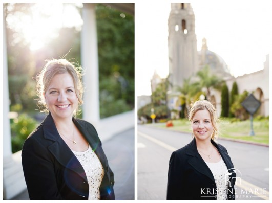 Balboa Park Headshots | Outdoor Headshot Photography | Kristine Marie Photography