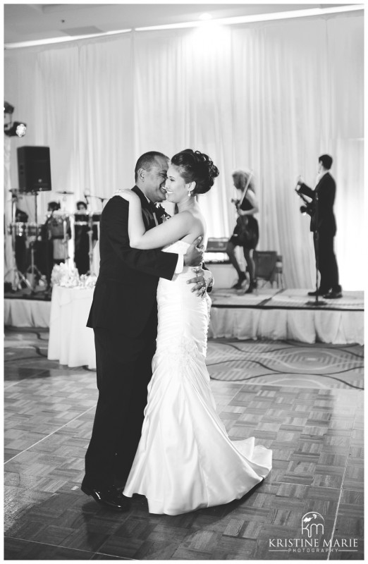 The First Dance | Vietnamese & Persian Wedding | Wyndham Avenue of the Arts Hotel | Kristine Marie Photography