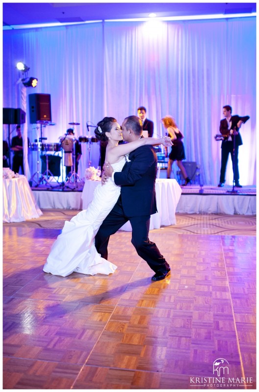 The First Dance | Vietnamese & Persian Wedding | Wyndham Avenue of the Arts Hotel | Kristine Marie Photography