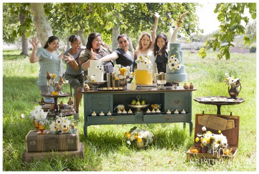 Behind The Scenes | Styled Dessert Table | Kristine Marie Photography