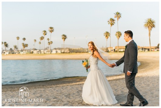 Mission Beach Women's Club Wedding | Kristine Marie Photography