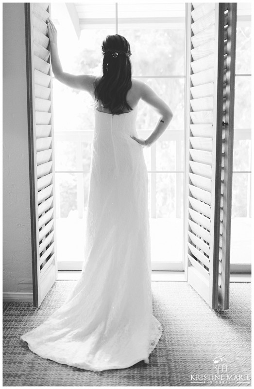 Bride Getting Ready | Rancho Bernardo Inn Wedding | Kristine Marie Photography