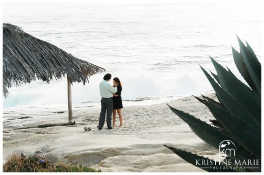 Windandsea Beach Proposal Photos | KristineMariePhotography