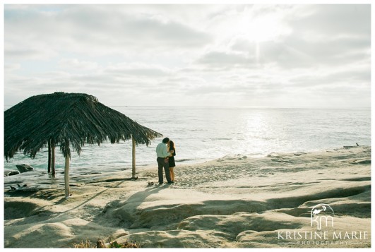 Windandsea Beach Proposal Photos | KristineMariePhotography