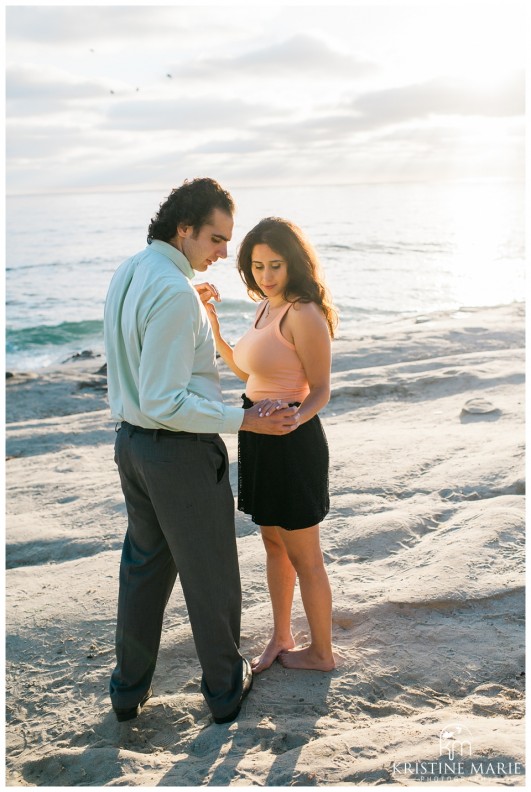 Windandsea Beach Proposal Photos | La Jolla Wedding Photographer | KristineMariePhotography