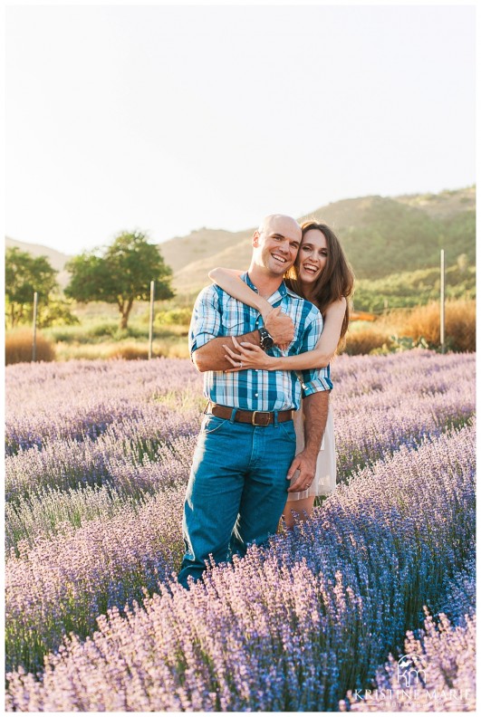 Keys Creek Lavender Farm Wedding Anniversary Photos | Kristine Marie Photography 