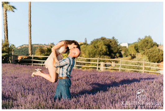 Keys Creek Lavender Farm Wedding Anniversary Photos | Kristine Marie Photography 