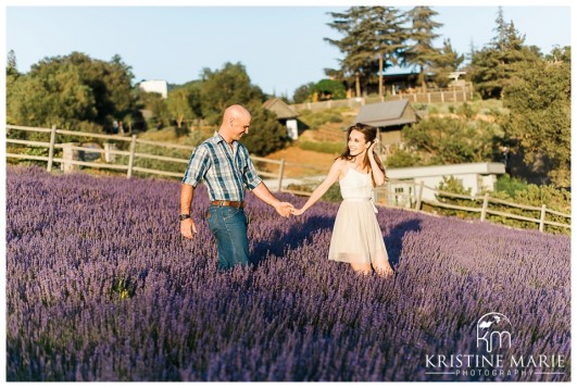 Keys Creek Lavender Farm Wedding Anniversary Photos | Kristine Marie Photography 