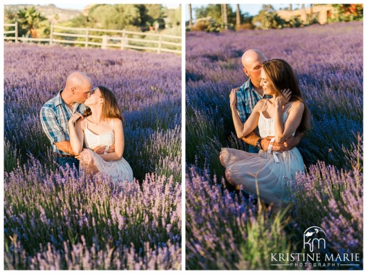 Keys Creek Lavender Farm Wedding Anniversary Photos | Kristine Marie Photography 