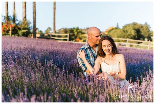 Keys Creek Lavender Farm Wedding Anniversary Photos | Kristine Marie Photography 