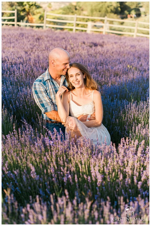 Keys Creek Lavender Farm Wedding Anniversary Photos | Kristine Marie Photography 