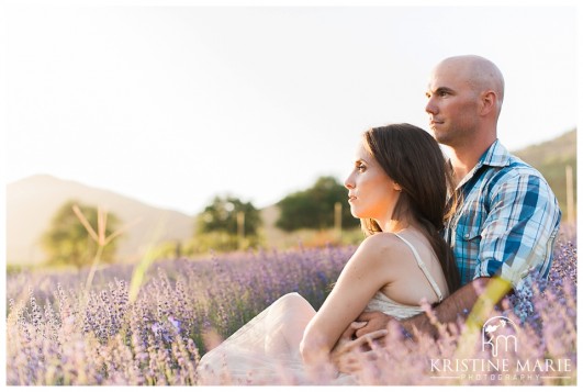 Keys Creek Lavender Farm Wedding Anniversary Photos | Kristine Marie Photography 