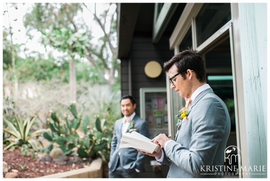 Groomsman photo | San Diego Botanic Wedding Pictures | Kristine Marie Photography