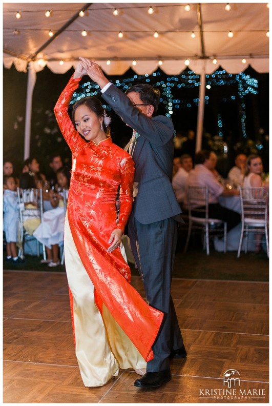 father daughter dance | San Diego Botanic Wedding Pictures | Kristine Marie Photography