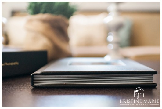 Flush Mount Album | Genuine Leather Album | San Diego Wedding and Portrait Photographer | Kristine Marie Photography