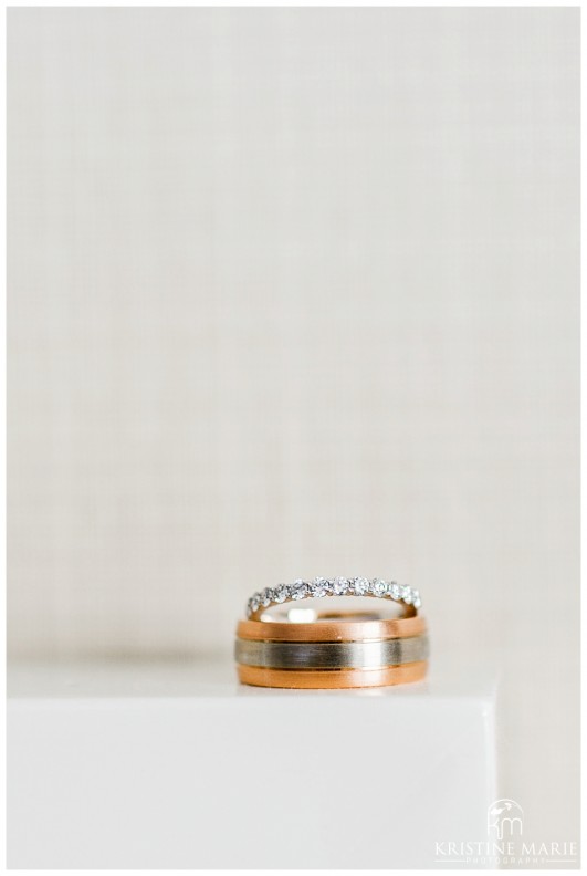 Copper Wedding Band | Minimalist Ring Shot Photo | Hyatt Regency Wedding Photographer | San Diego Wedding and Portrait Photographer | Photo by: Kristine Marie Photography