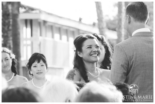 Happy Bride | Marina Village Wedding Photographer | Photo by: Kristine Marie Photography