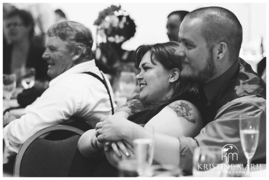 Candid Photo of Guests | | Marina Village Wedding Photographer | Photo by: Kristine Marie Photography