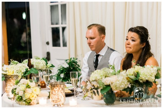 Speech Photo | Candid Wedding Photo | | Marina Village Wedding Photographer | Photo by: Kristine Marie Photography