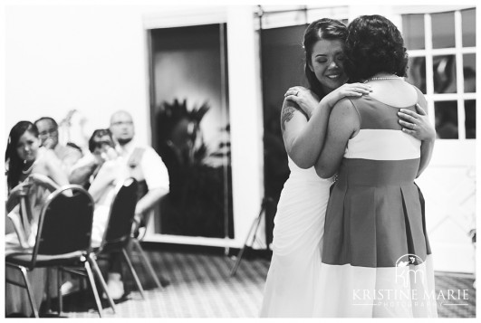 Bride Dances with Mom | Marina Village Wedding Photographer | Photo by: Kristine Marie Photography