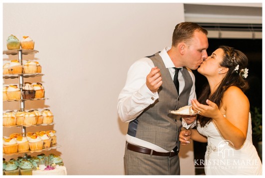 Cake Cutting and Cupcake | Marina Village Wedding Photographer | Photo by: Kristine Marie Photography