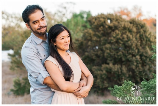 Couple Enjoying the Sunset | San Diego Engagement Photographer | Kristine Marie Photography